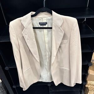 Vintage Armani blazer in tan (approx size medium)